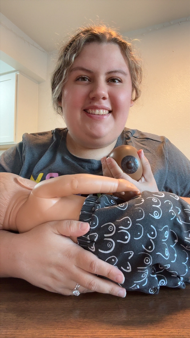 Makayla smiling